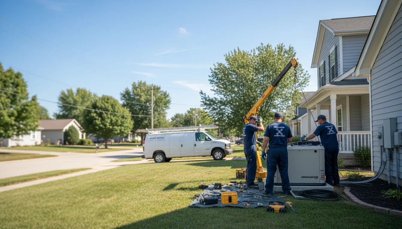 Generator Installation in Lyons, KS near me